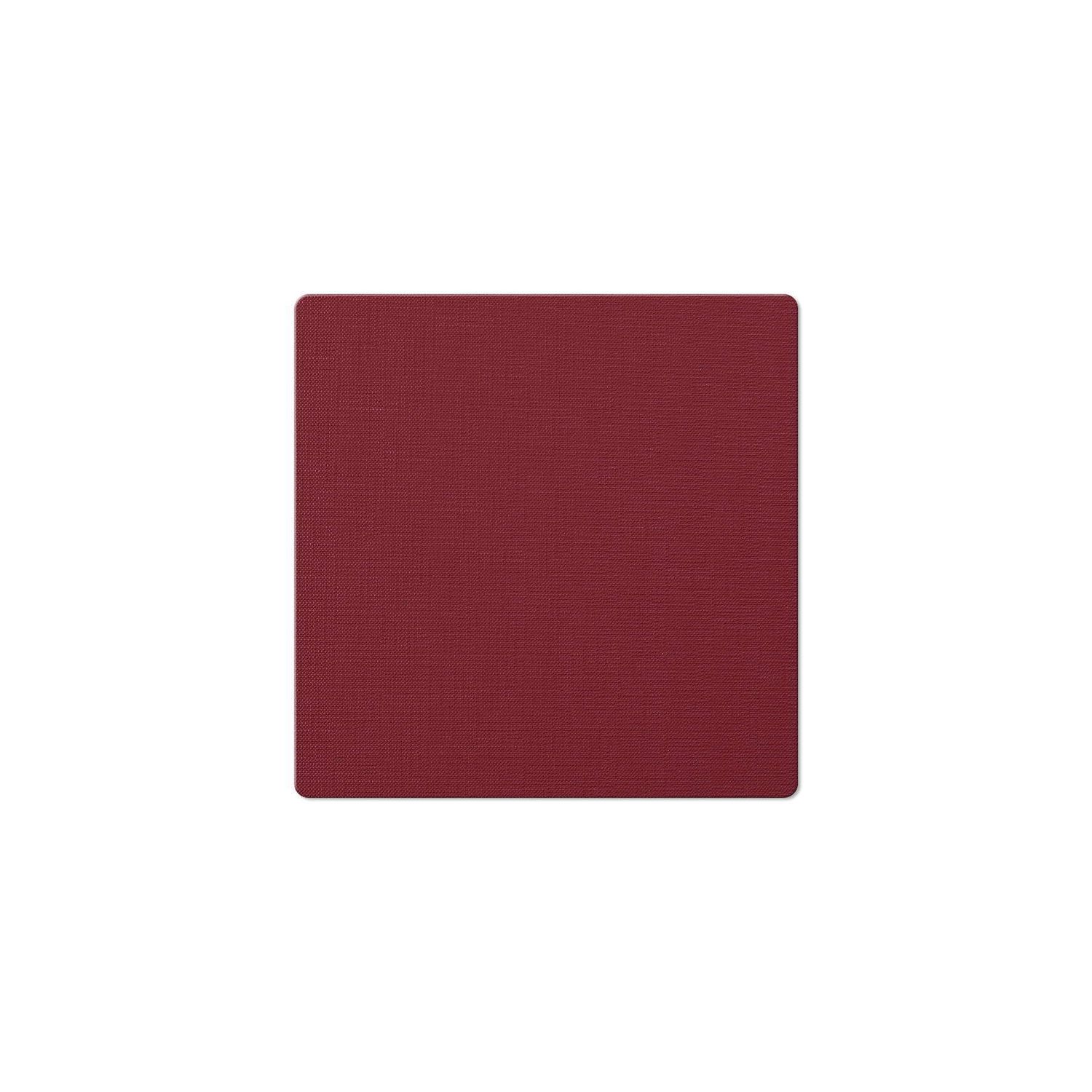 Dag Style - Tovaglietta Juta 32 x 32 cm Bordeaux