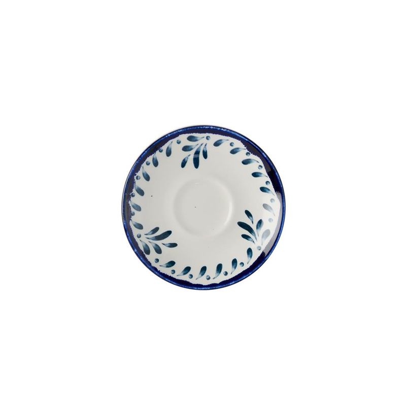 Dudson - Piatto per tazza caffè 11,8 cm Harvest Mediterranean Blue