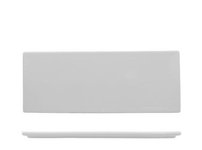 Feng - Piatto base gourmet rettangolare 35,6 x 14,4 cm Planko