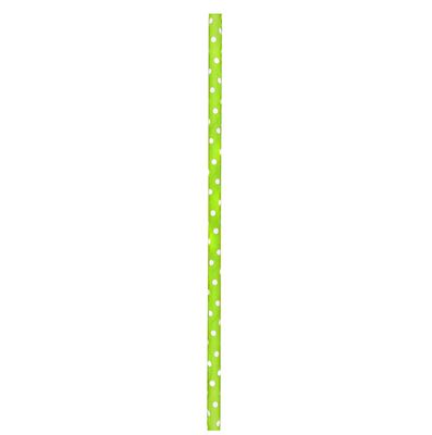 Firstpack - Cannuccia verde con puntini bianchi 19,7 cm