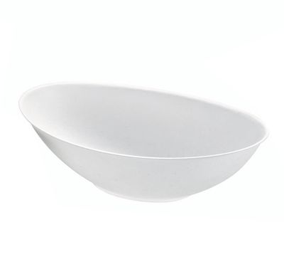 Firstpack - Insalatiera ovale bianca 24 x 14,5 cm