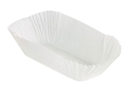 Firstpack - Pirottino in carta da forno bianco 27 x 18,5 cm