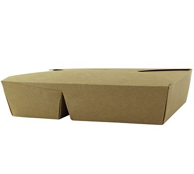 Firstpack - Scatola per cibo a 2 scomparti 16,8 x 13,5 cm