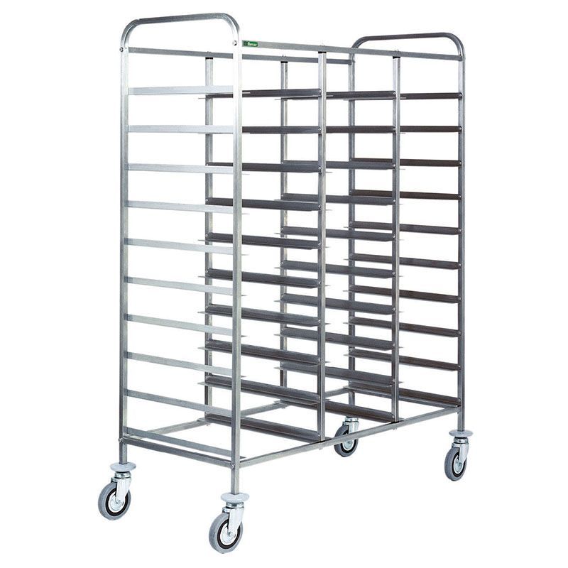 Forcar - Carrello portavassoio GN 1/1 per 30 vassoi 117 x 62 cm