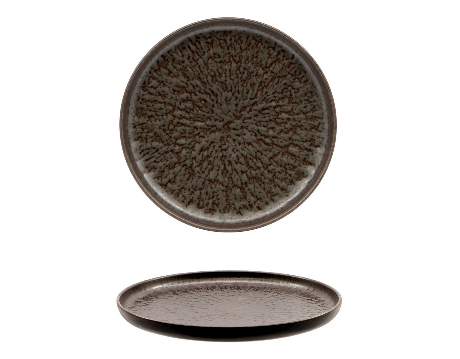 Mesa Ceramics - Piatto piano bordo alto 17,5 cm Taal