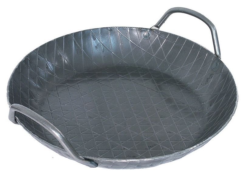 Padella di ferro per friggere 28 cm - Contacto