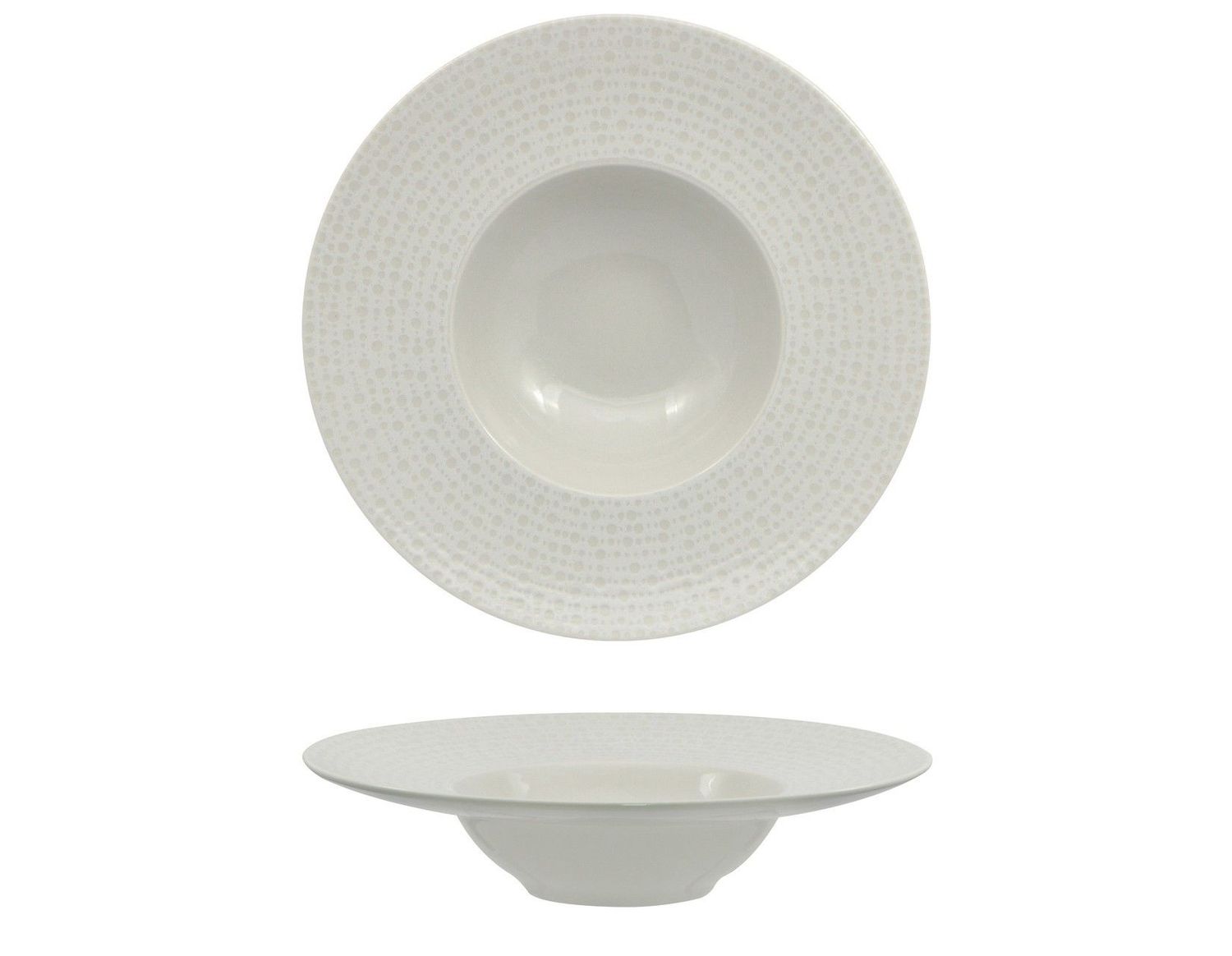 Saturnia - Pasta bowl 27,5 cm Nail Bianco