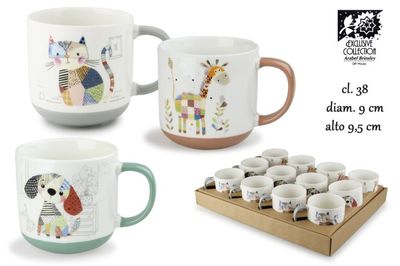 Frescura - Tazza mug animali bimbo 38 cl