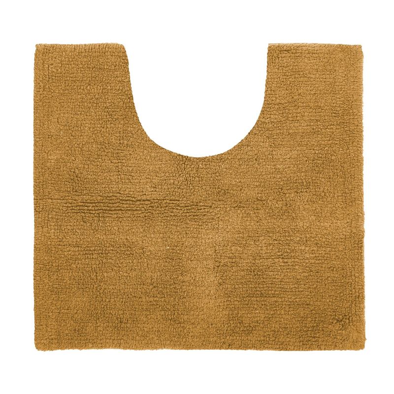 Tappeto da Bagno in Spugna 50 x 45 cm Senape - Tirolix