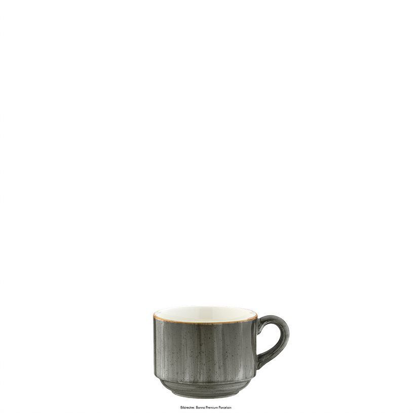 Tazza per caffè impilabile 0,21l Aura Space Banquet - Bonna