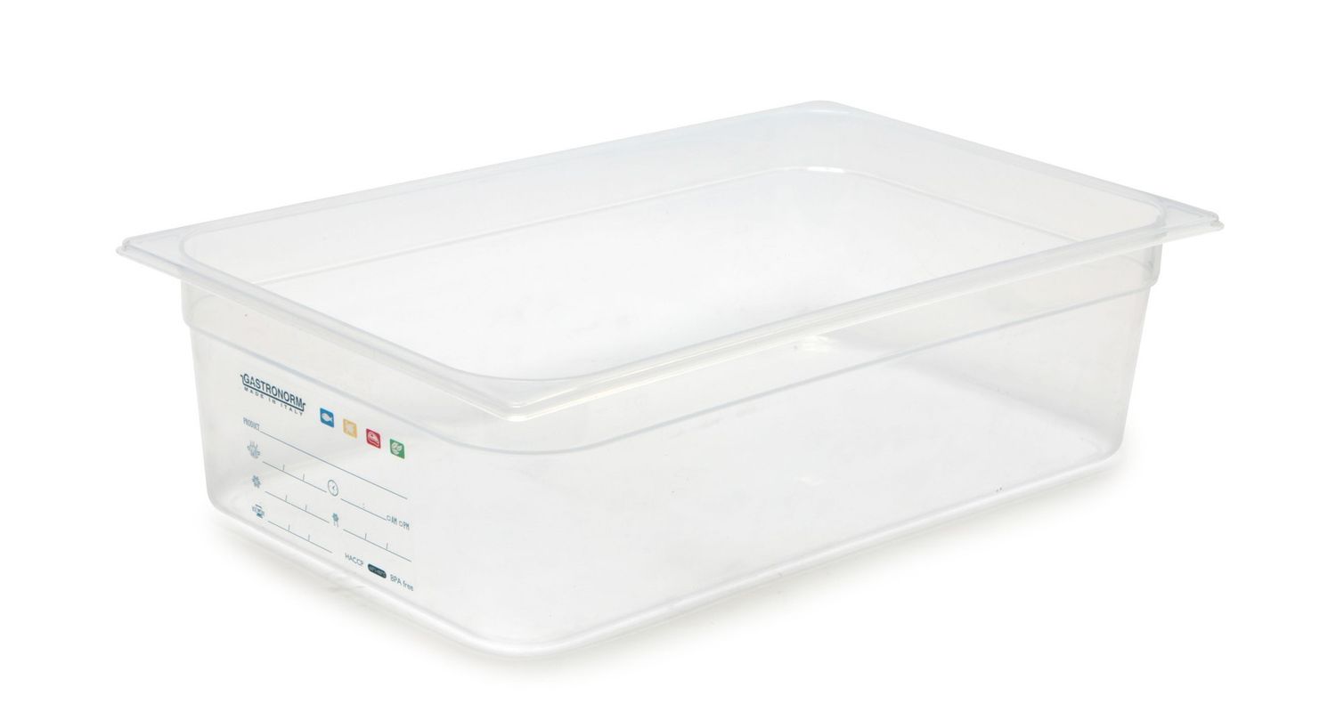 Mori 2A - Bacinella graduata GN 1/1 53 x 32,5 x 15 cm