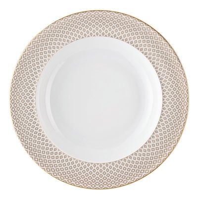 Rosenthal - Piatto fondo 22,5 cm Francis Carreau Beige