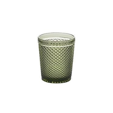 Tirolix - Bicchiere Acqua 30,8 cl Verde Diamante