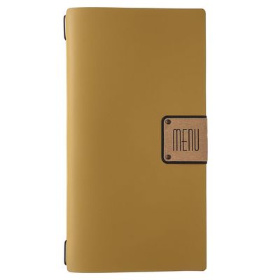 Dag Style - Menu Portofino A4 Slim 17,4 x 31,8 cm Ocra