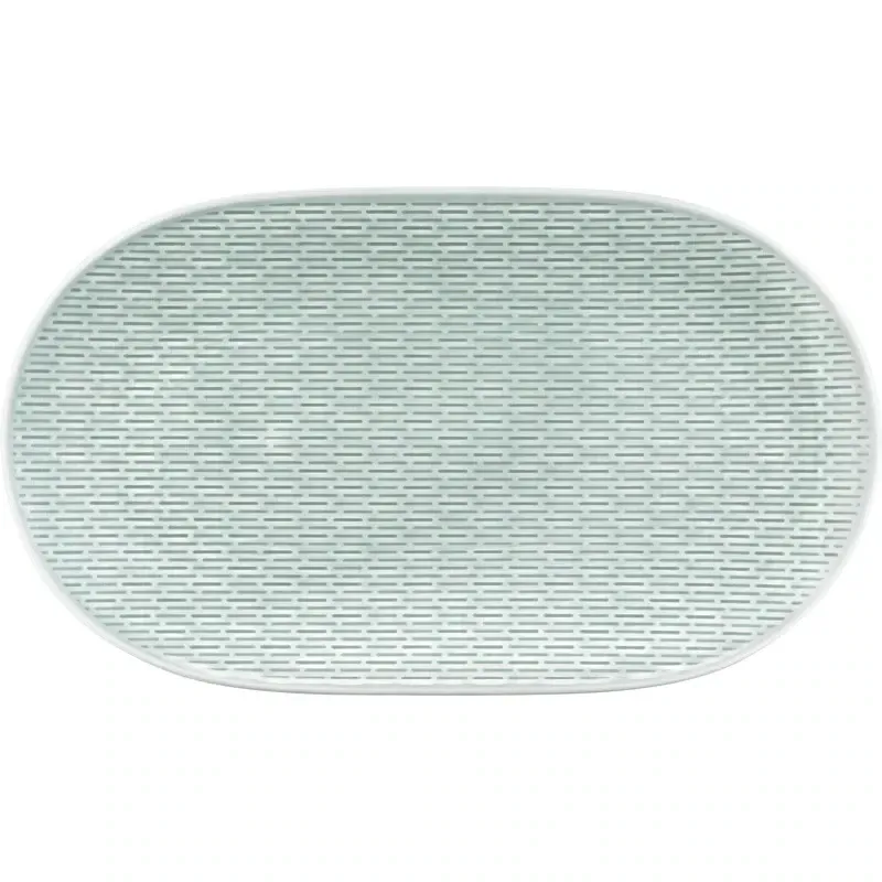 Bauscher - Piatto Ovale Coupe 23 x 15 cm Sea Scope