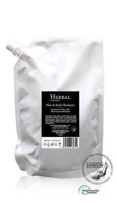 Ricarica shampoo capelli e corpo 360 ml collezione HERBAL - Tirolix
