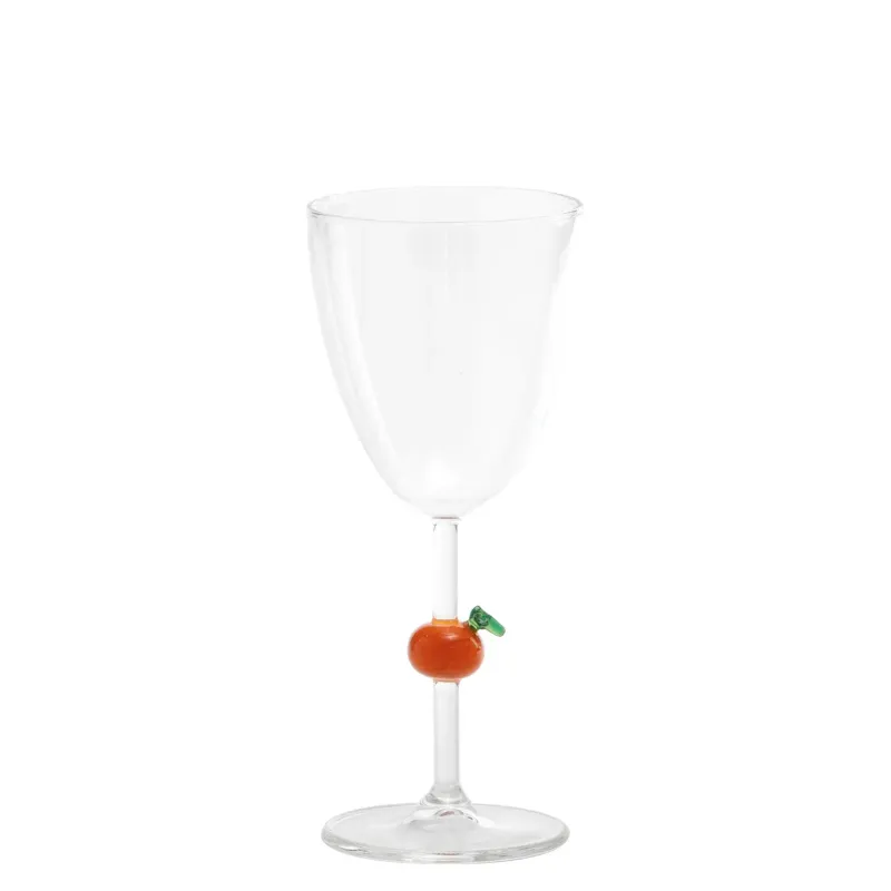 Calice Acqua 25 cl Teca Frutta Arancia - Zafferano