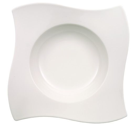 Villeroy &amp; Boch, NewWave - Piatto fondo quadrato 28 x 28 cm