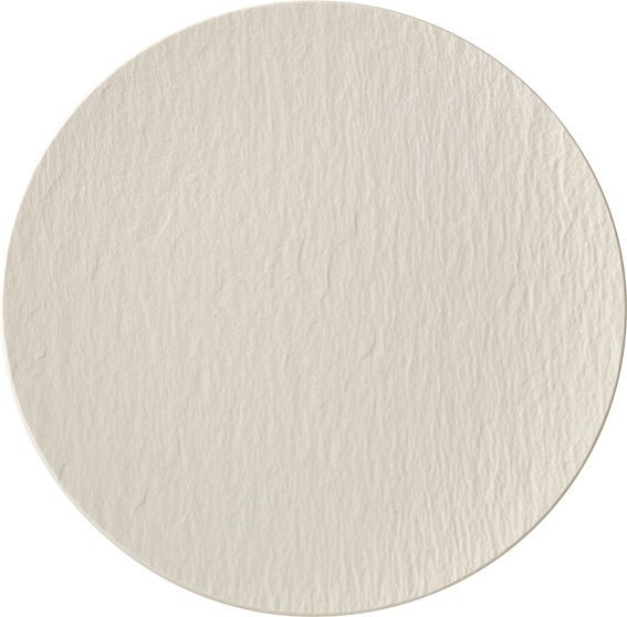 Villeroy &amp; Boch, The Rock White Glacier - Piatto piano coupe 32 cm