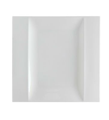 Tirolix - Piatto Quadro Ala 30 x 30 cm Gourmet Bone China