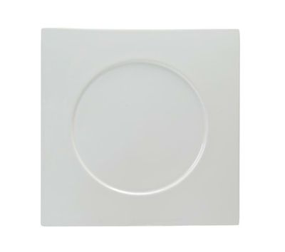 Tirolix - Piatto Quadro 25 x 25 cm Gourmet Bone China