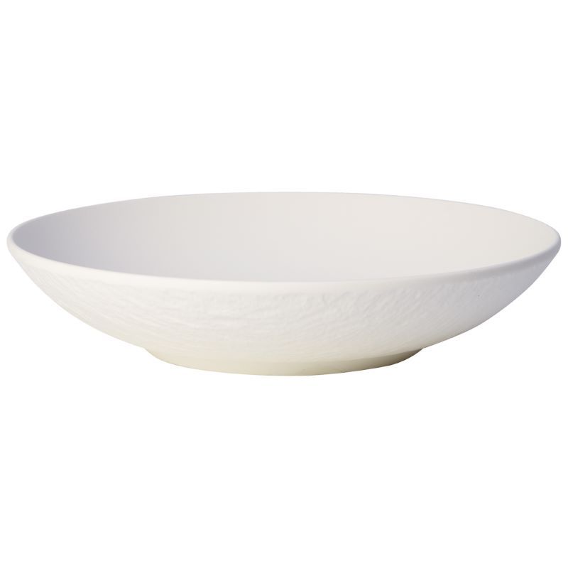 Villeroy &amp; Boch, The Rock White Glacier - Piatto fondo coupe 24 cm