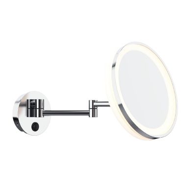 Aliseo - Specchio illuminato con braccio doppio Led Me 220 mm