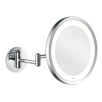 Aliseo - Specchio illuminato con braccio doppio Led Lunatec 240 mm