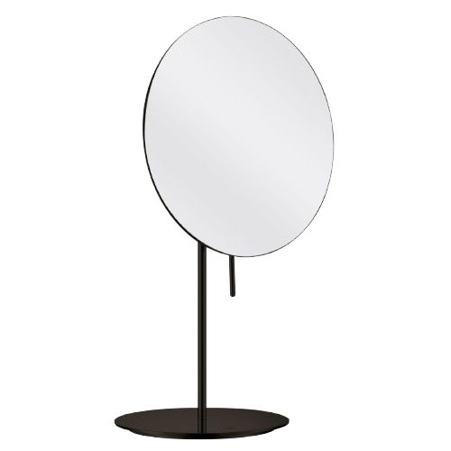 Aliseo - Specchio fisso Nero Cosmo Minimalist 200 mm