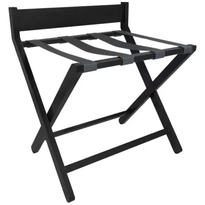 Aliseo - Poggiabagagli Nero 60 x 46/58 x 52 cm