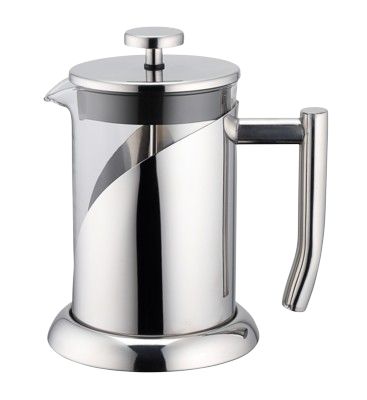 Caffettiera a pressione in vetro/inox 800 ml - Weis