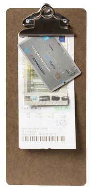 Securit - Portaconto 26,5 x 11,5 cm Marrone