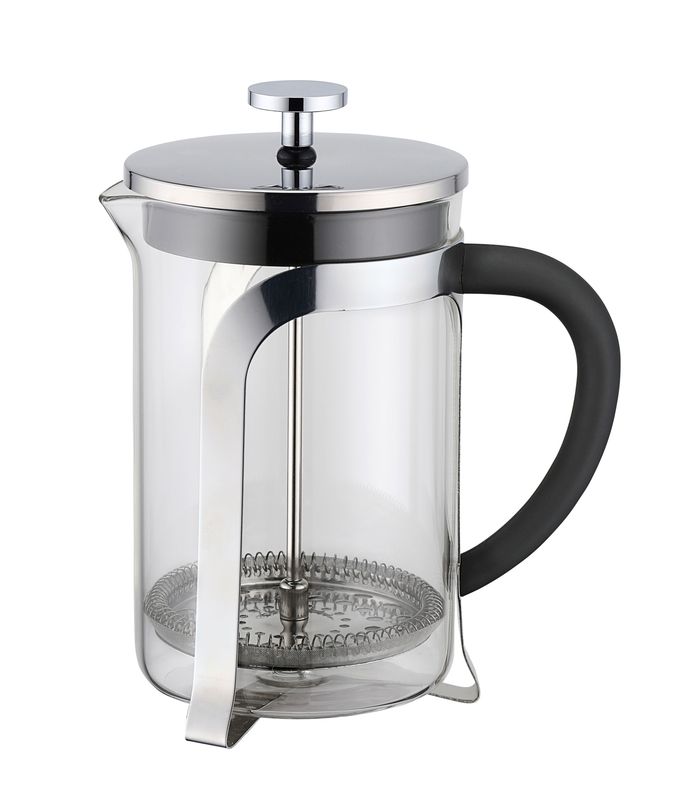 Caffettiera a pressione in vetro/inox 600 ml - Weis