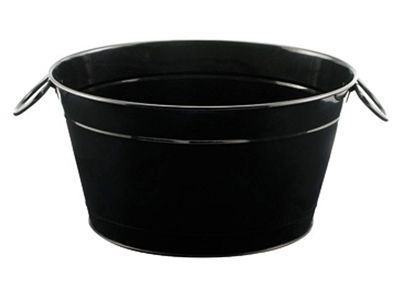 Spumantiera Ovale 40 x 28 cm Nero - Ilsa