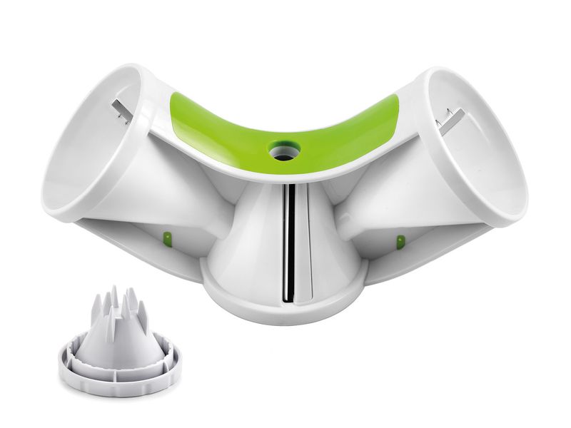 Affettatrice a spirale tripla 19 x 6,7 cm Bianco - Weis