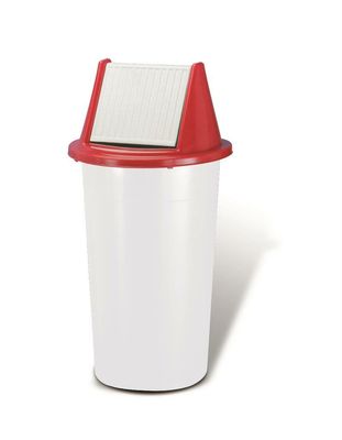 Coperchio Bidone 60 lt Rosso/Blu Ondina - Giganplast