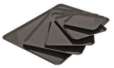 Vassoio 3 5x 24 cm Nero - Sss