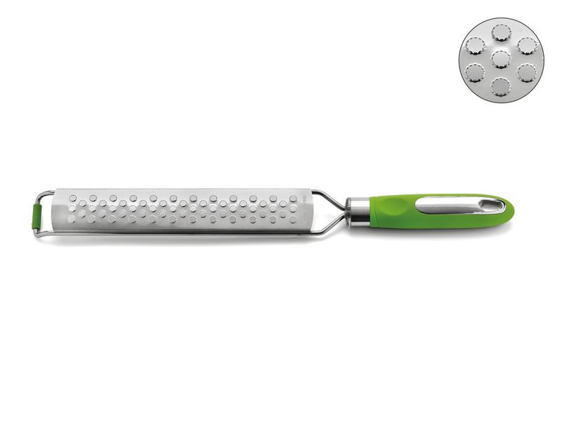 Grattugia gourmet ultra affilata foro rotondo con punte 37 cm - Weis