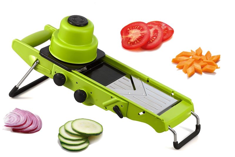 Mandolino professionale &quot;all in one&quot; 43,5 x 12 cm Verde - Weis