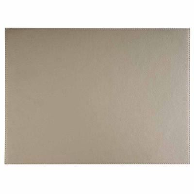 APS - Tovaglietta in pelle artificiale &quot;Vellura&quot; 32,5 x 45 cm Grigio