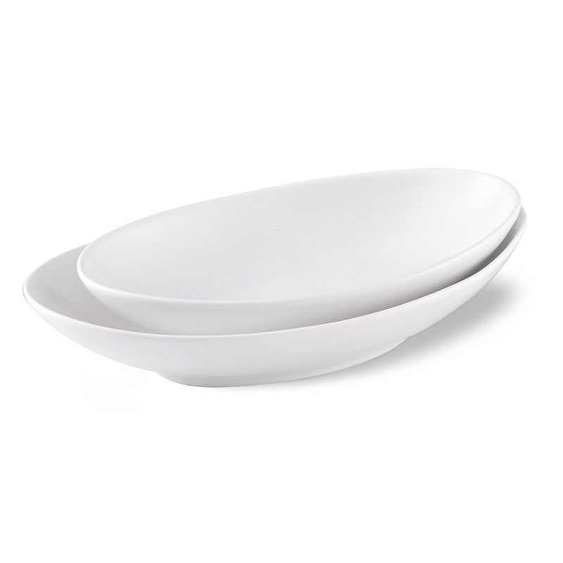 Yegam - Piatto fondo curvo-ovale 26,5 cm Harmony