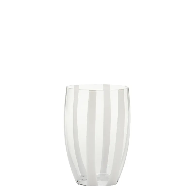 Tumbler 32 cl Gessato Trasparente - Zafferano