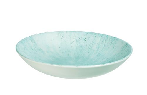 Churchill - Piatto fondo 18,2 cm Stone Aquamarine Studio Prints