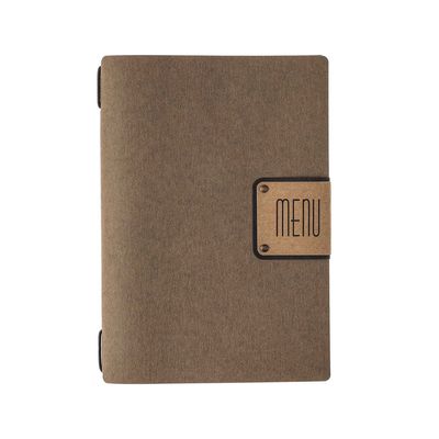 Dag Style - Menu Ecomenu Golfo 16,5 x 23,1 cm Marrone