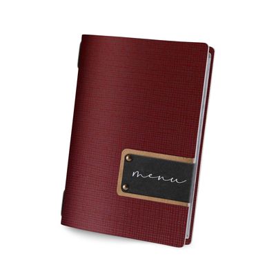 Dag Style - Menu Chef Golfo 16,5 x 23,1 cm Bordeaux