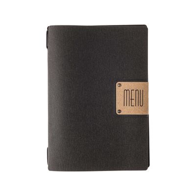 Dag Style - Menu Ecomenu Golfo 16,5 x 23,1 cm Nero