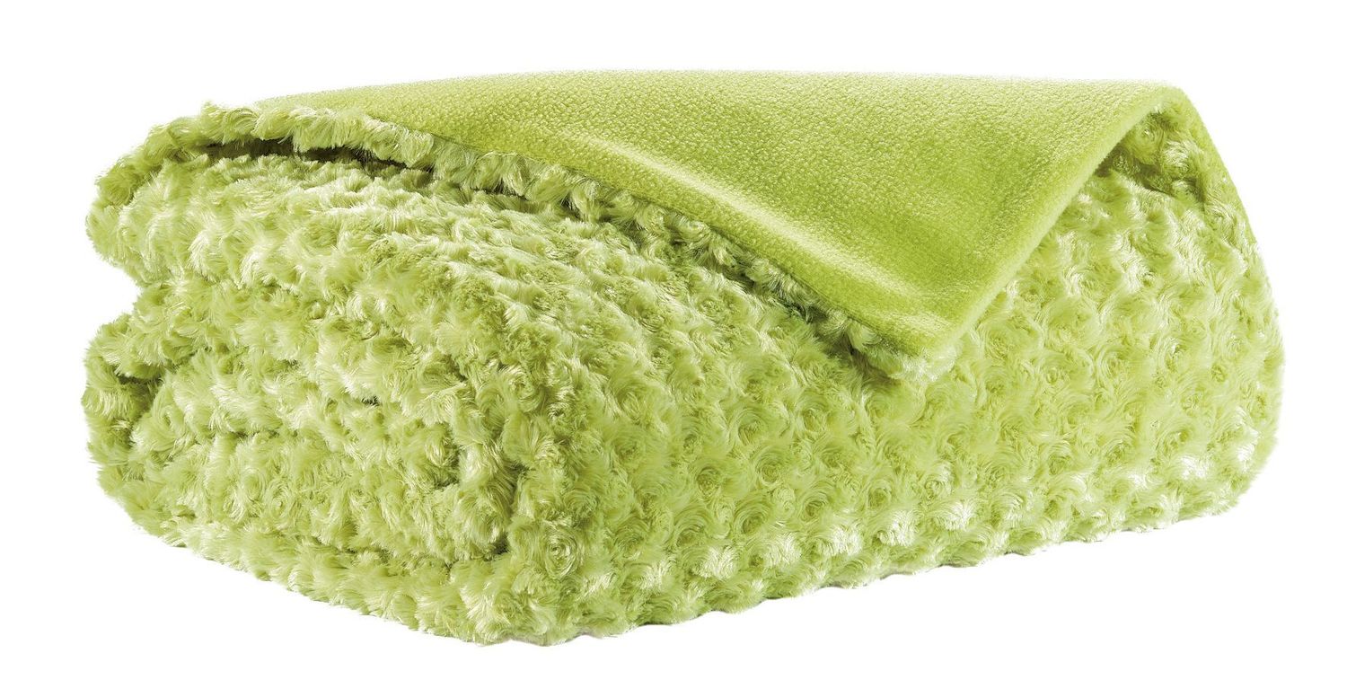 Plaid soffice 150 x 200 cm Lime - Tirolix