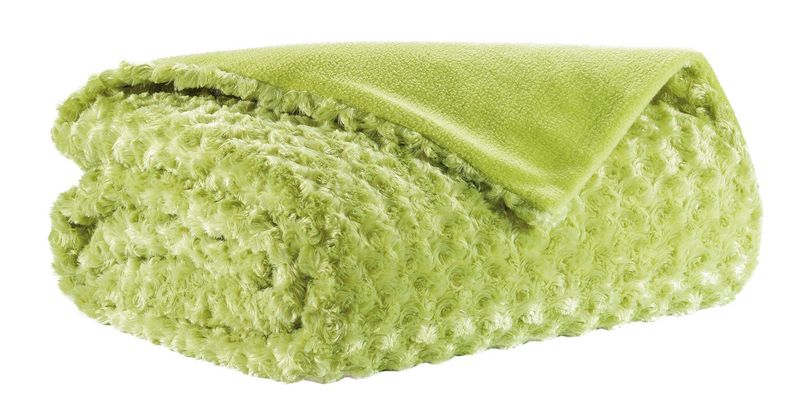 Plaid soffice 150 x 200 cm Lime - Tirolix