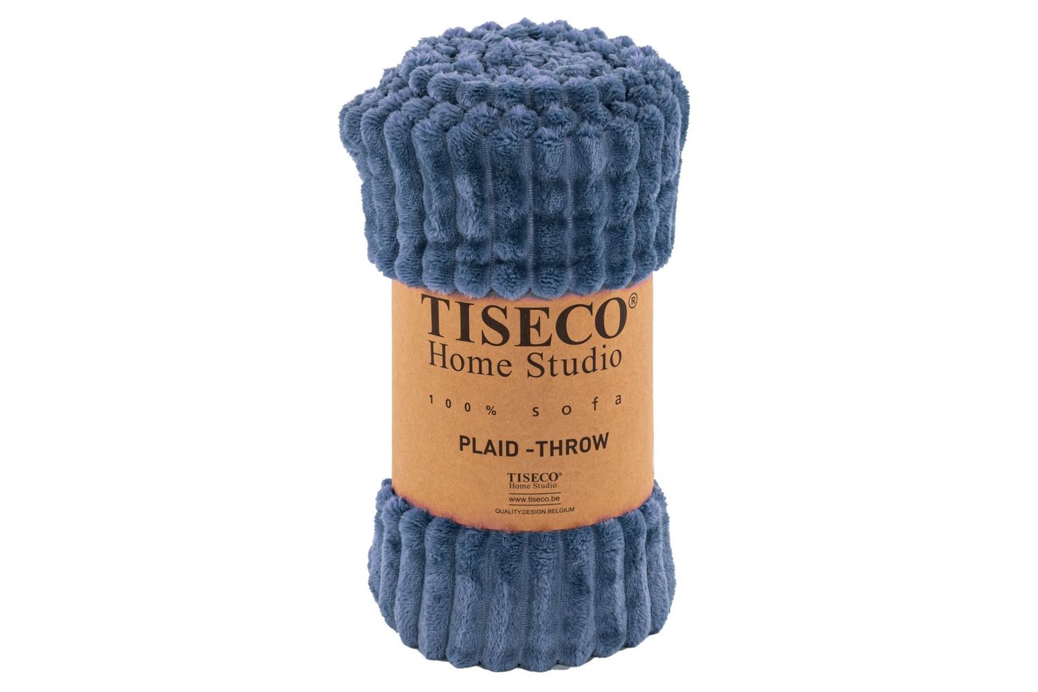 Plaid in microflanella 130 x 170 cm Blu - Tirolix