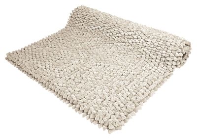 Tappeto morbido 150 x 210 cm Beige - Tirolix
